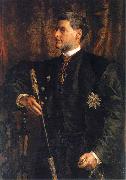 Jan Matejko Portrait of Alfred Potocki oil painting reproduction